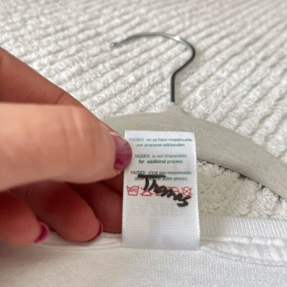 Vintage Cabo San Lucas Shark Graphic Tee White T-Shirt Large Made in Mexico - Picture 8 of 8